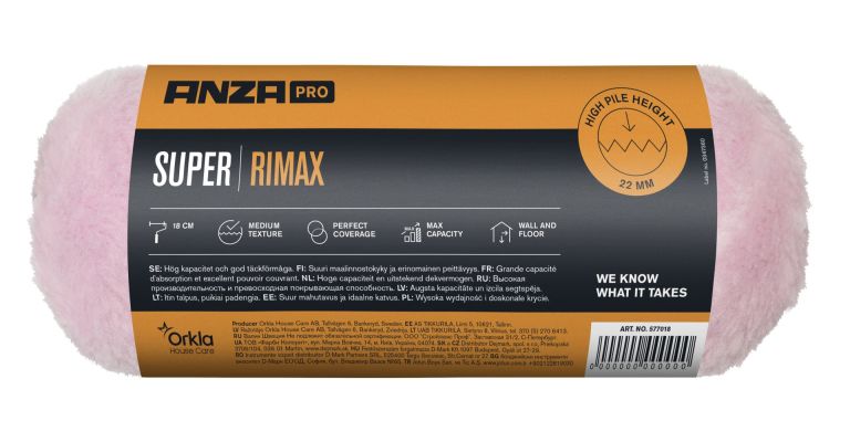 ANZA Verfroller Rimax Grof